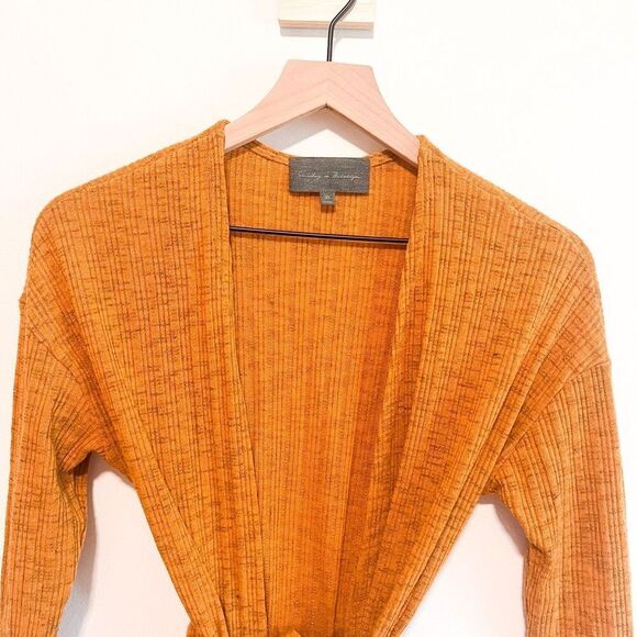 Anthro Sunday in Brooklyn Open Tie Cardigan Size XS - Picture 5 of 8